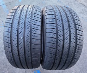 2 USED TIRES MICHELIN 245/45/20