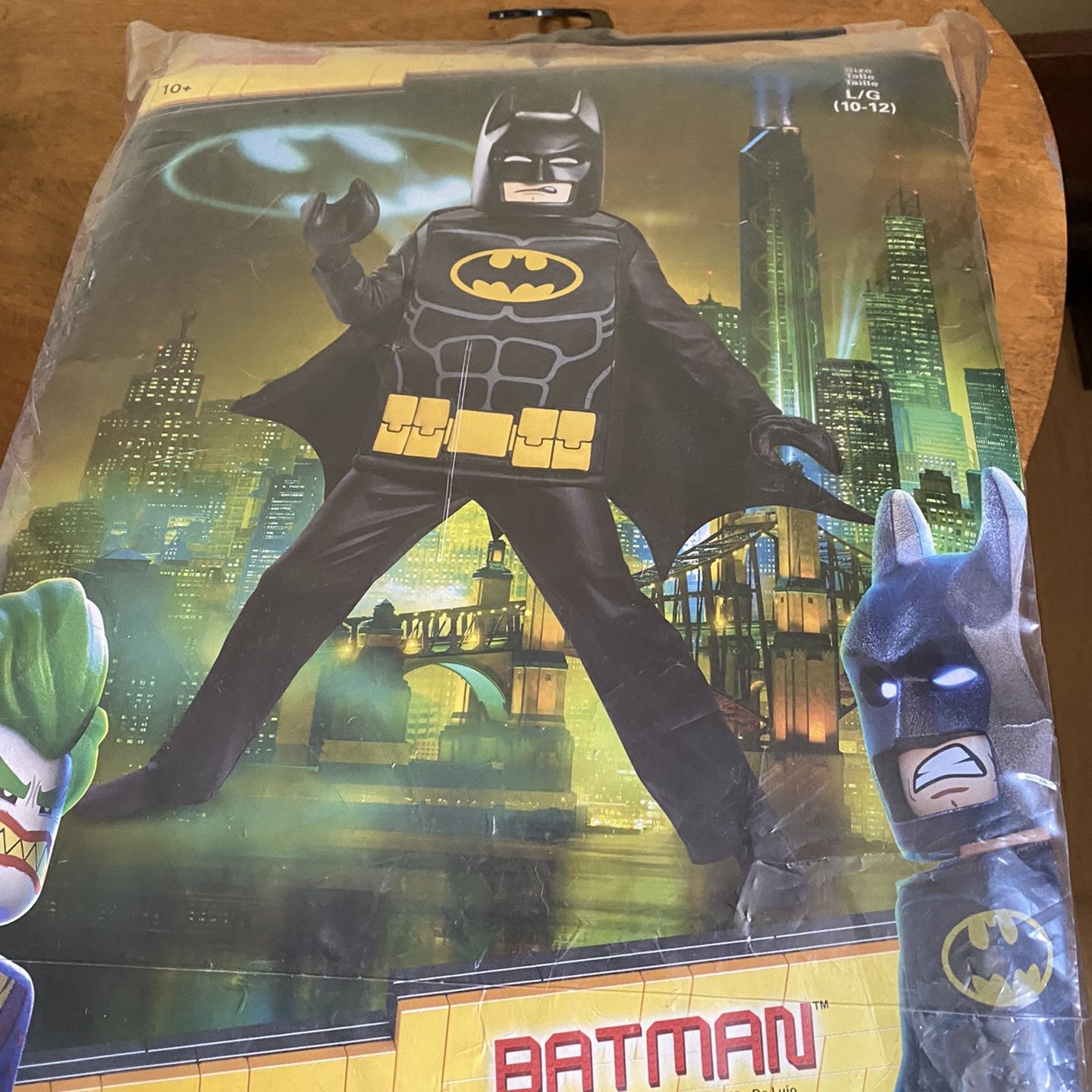 Halloween Costume LEGO Bstman Boys 10/12 ($10)