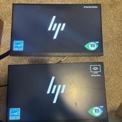 HP E23 G4 Monitors With Accessories 