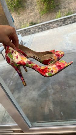 Floral heels