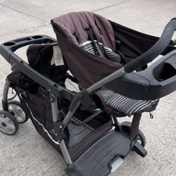 Baby Kids Double Stroller 
