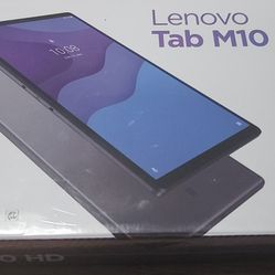 Lenovo Tab M10 HD NEWEST Gen 10.1" 32GB Android 10 WiFi Metal DESIGN W/ Nook e-Reader Sealed