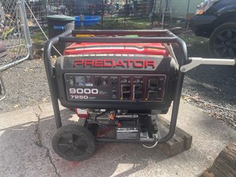 Predator 9000 generator