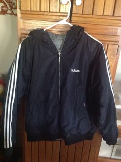 Adidas coat. It's reversible !