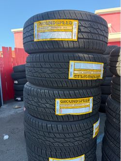 🚨🚘Vendo set de llantas 205 55 16 ground speed tires
