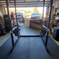 Power Platform Rubber Mat 3/4" Thick