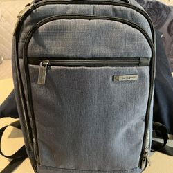 Samson it’s Modern Utility Mini Laptop Backpack, Blue, One Size.