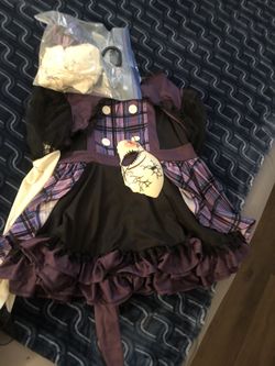 Broken Doll Costume- JUNIOR size 11-13