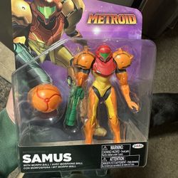 Jakks Metroid Prime 2 Samus with morph ball