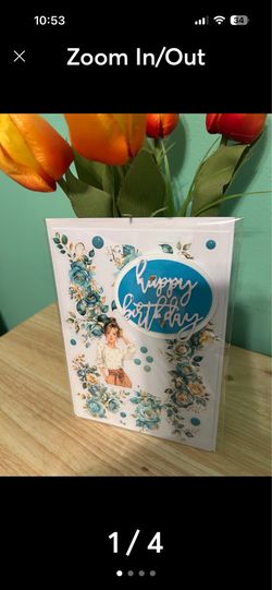 Birthday Card Floral