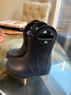 Toddler rain boots CROCS