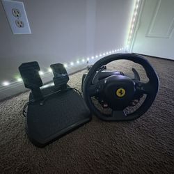 Thrustmaster T80 Ferrari 488 GTB Racing Wheel + Pedals