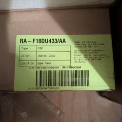 Samsung Bespoke Refrigerator Custom Panel Charcoal Glass 