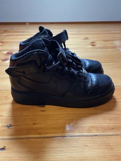 Nike Air Force l High Triple Black