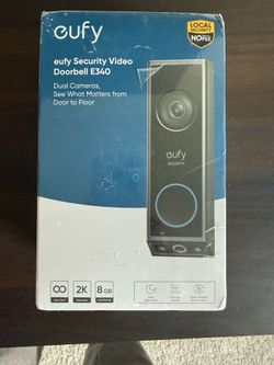 Brand New - eufy Security Video Doorbell E340