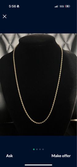 14k gold rope