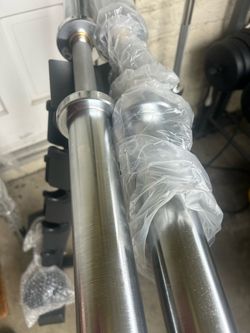 New 2 inch dumbbell bars they come with clamps