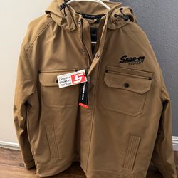 Brand new snap on jacket