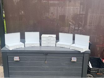 Metal Parts Boxes. (Have 7) $3.00 each or all 7 for $15.00