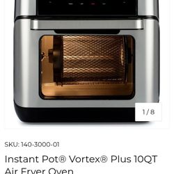 Instant Pot Vortex Plus 10QT Air Fryer Oven