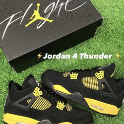 Jordan 4 Thunder