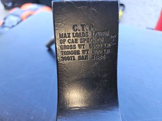 Hitch 1.25x1.25 3500 pounds
