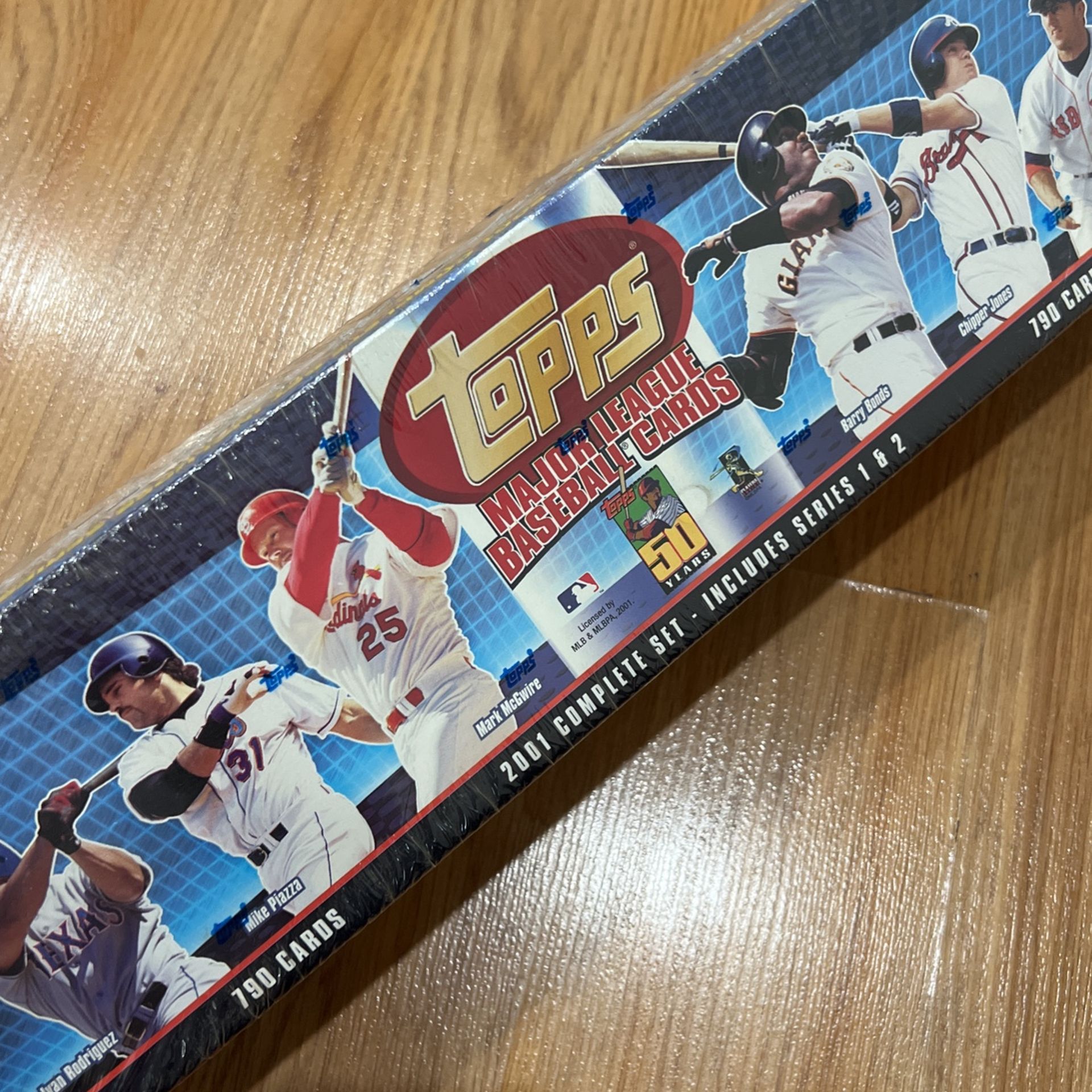 2001 Topps MLB Baseball Cards Complete Set