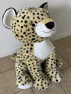 Extra large leopard stuffed animal 35 inches tall