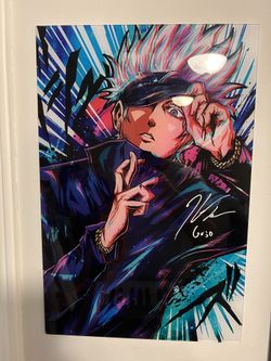 Jujutsu Kaisen Gojo Autograph