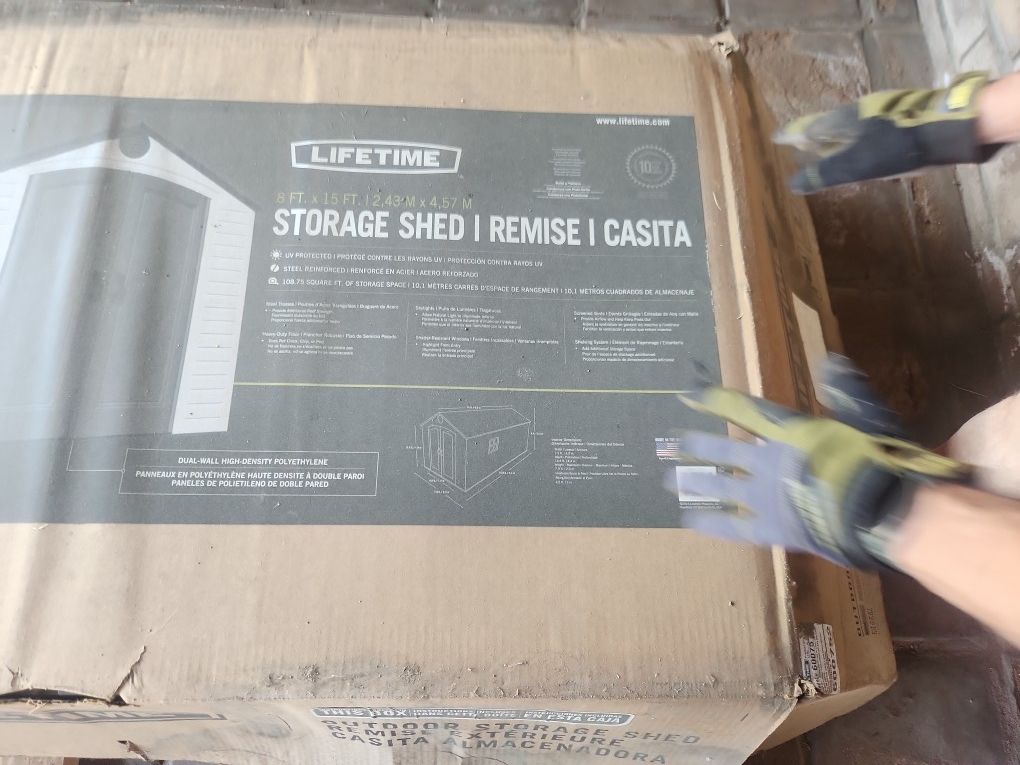 Lifetime Outdoor Storage Shed -2