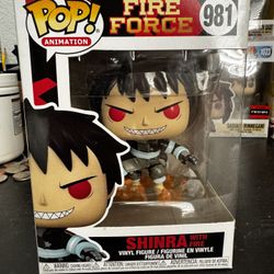 Funko Pop Fire Force Shinra 981
