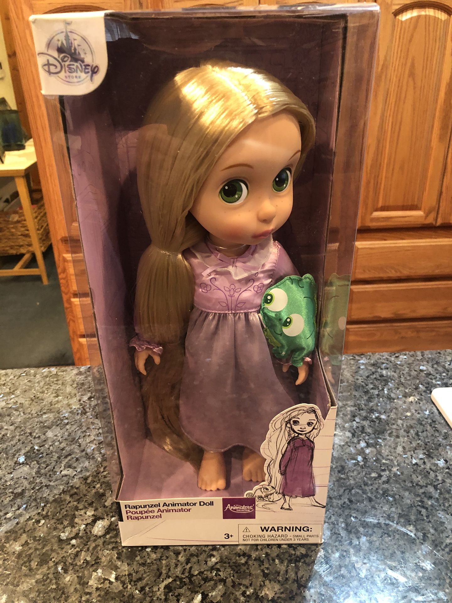 Disney’s Animators Collection Rapunzel Animator Doll 16 inches tall Brand New