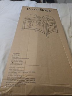 Pamo Babe playpen and crib