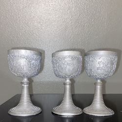 Vintage Spanish Chalice Goblets