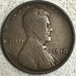 1910 Lincoln Wheat Cent
