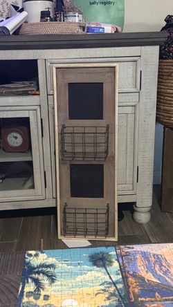 Wall decor mail sort