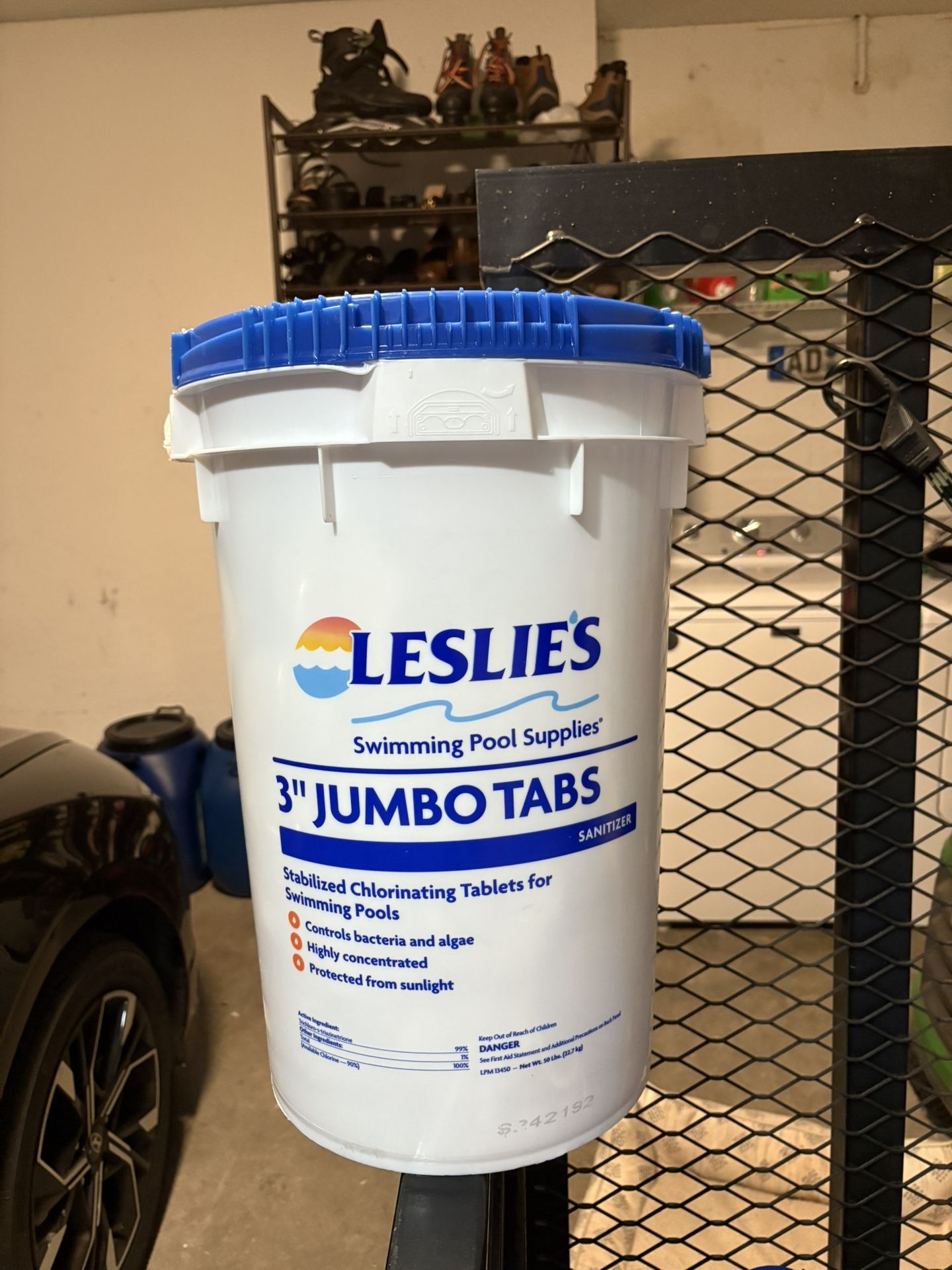 Chlorine Tablets 50lb Bucket From Leslie’s 