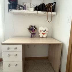Desk With Drawers