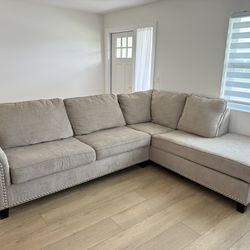 Ashley Furniture Beige Sectional