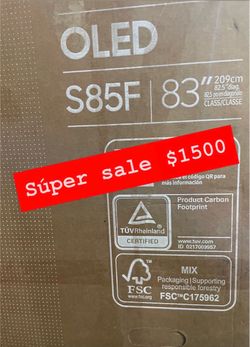 Samsung - 83” Class S85F Series OLED 4K UHD SamsungVision AI Smart Tizen TV