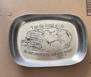 Metal Bread Tray Platter Images