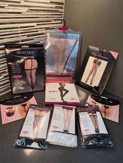 NEW 11pc PLUS SIZE Lingerie Dancer Sexy Bundle 
LEG AVENUE 
Music Legs ALL BRAND NEW in Original Packages