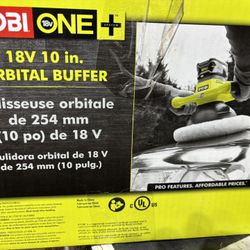 Ryobi P435 ONE + 18V Orbital Buffer