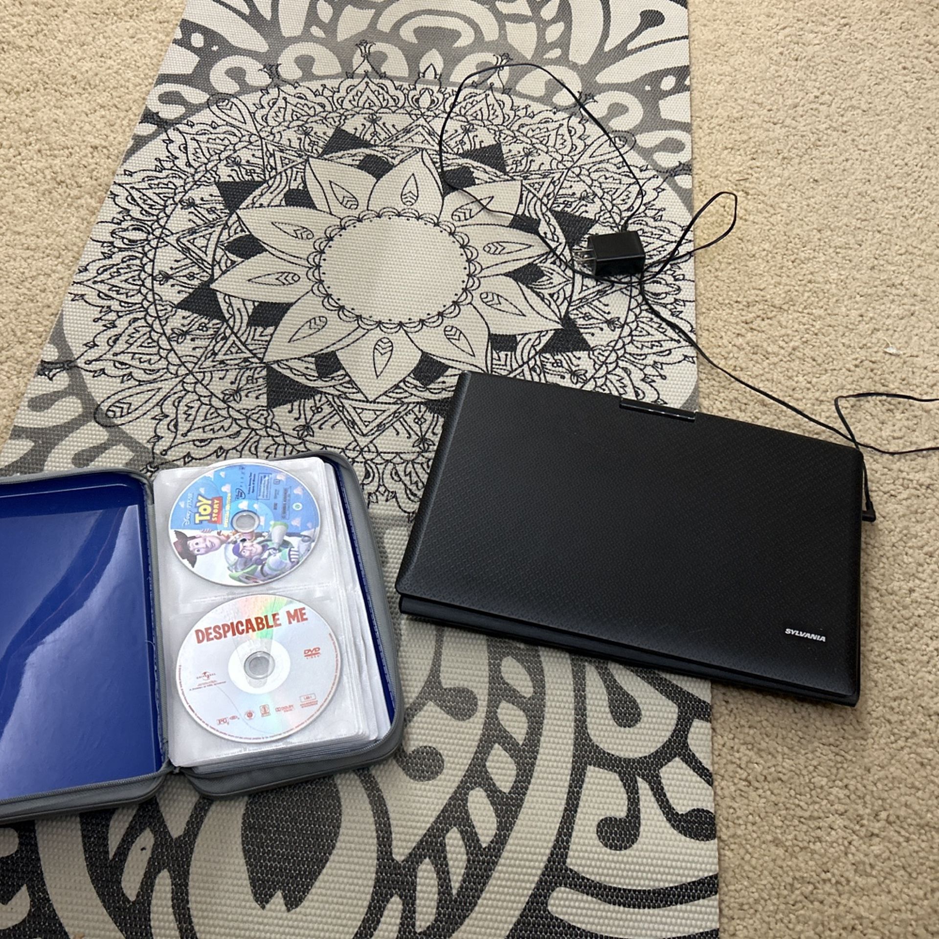 Portable DVD Player And 40 Movies!