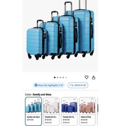 Luggage Suitcase Unused