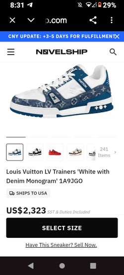 Brand new in box never worn louie Vuitton shoes