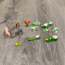 Set Of Farm Animals 