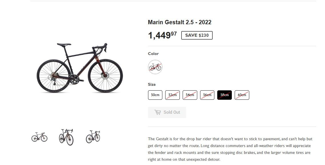 Marin Gestalt Hybrid