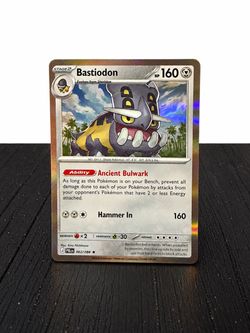 Bastiodon Holo Pokémon Card 062/084