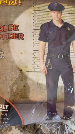 Spirit Police Officer Adult Halloween Costume